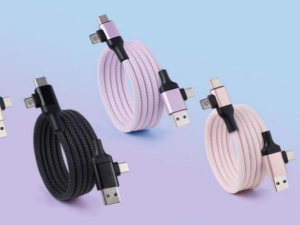 multifunctional braided nylon charging cable