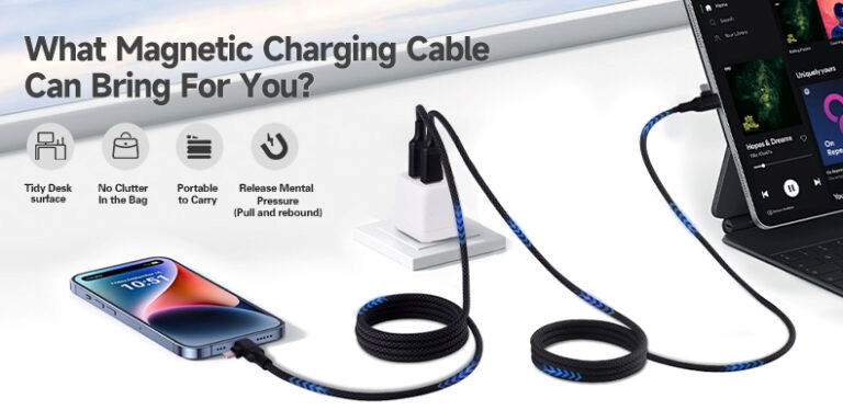 premium braided nylon charging cable